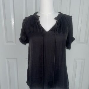 Elegant Black Women's Top